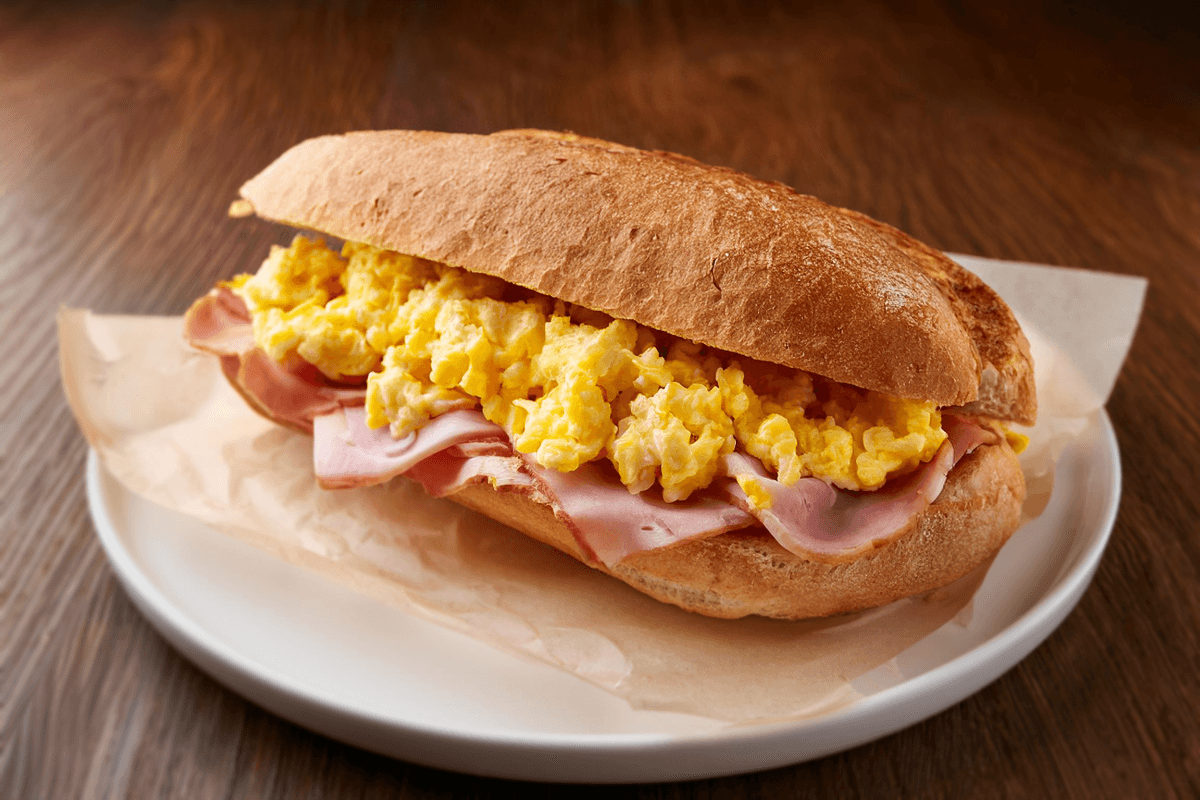 Ham and Egg Sub