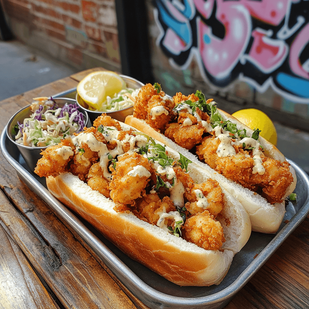 Fresh seafood dishes