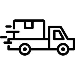 an icon of a delivery truck